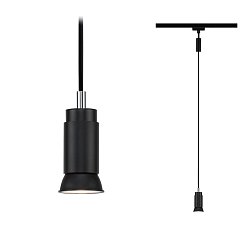 Obrázek pro produkt URail závěs Runa GU10 max. 10W 230V černá mat - PAULMANN