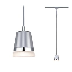 Obrázek pro produkt URail závěs Cone GU10 max. 10W 230V matný chrom - PAULMANN