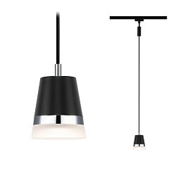 Obrázek pro produkt URail závěs Cone GU10 max. 10W 230V černá mat - PAULMANN