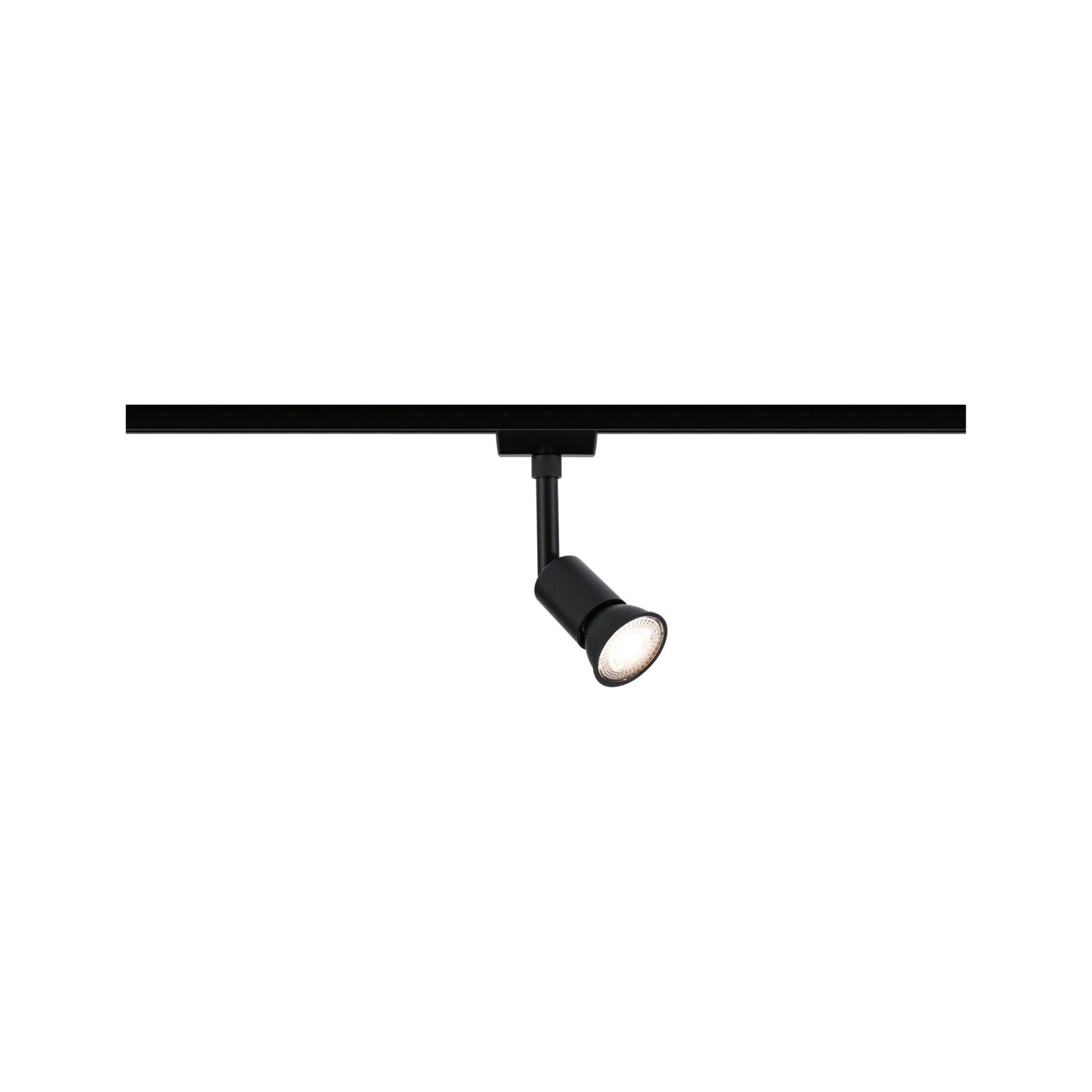 Levně P 95636 URail LED lištový spot Salt GU10 max. 10W 230V černá mat - PAULMANN