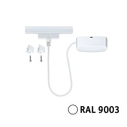 Obrázek pro produkt URail napájecí kabel 1m max. 1000W bílá - PAULMANN