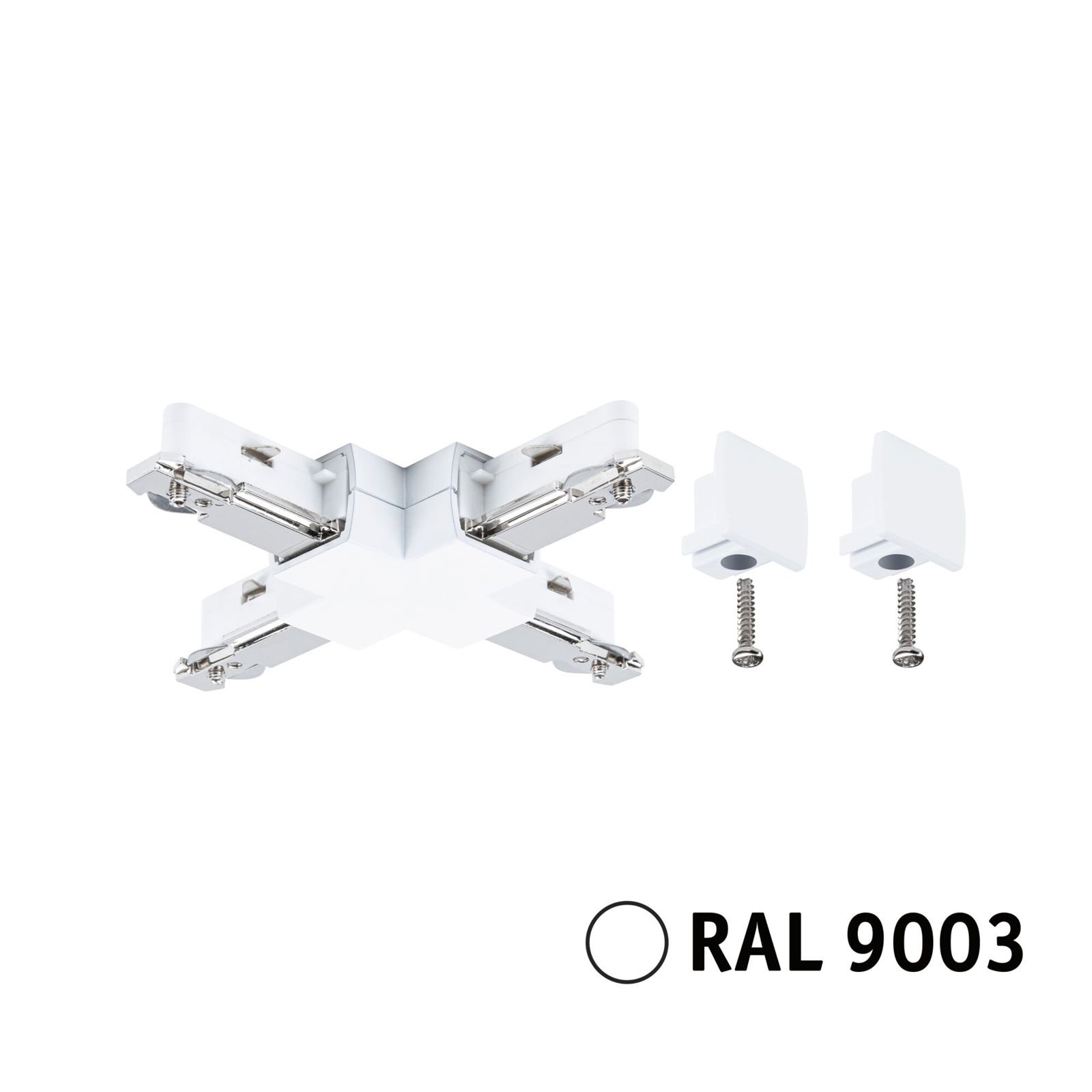 P 95648 URail spojka X 104x104mm max. 1000W bílá - PAULMANN
