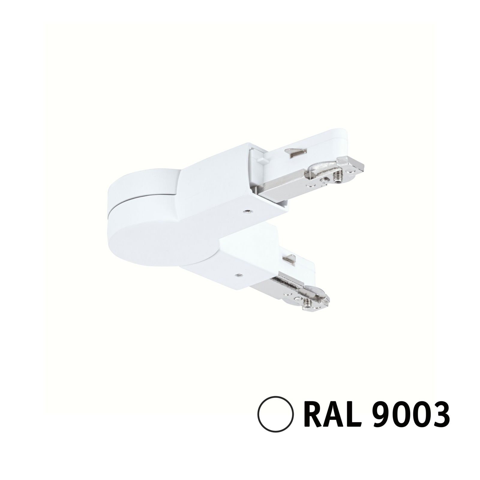 P 95649 URail spojka variabilní 159x36mm max. 1000W bílá - PAULMANN