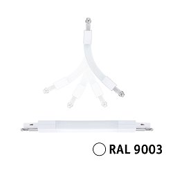 Obrázek pro produkt URail spojka flexibilní II 227x18mm max. 1000W bílá - PAULMANN