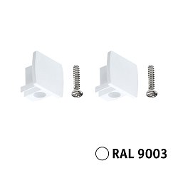 Obrázek pro produkt URail koncovka 13x21mm bílá - PAULMANN