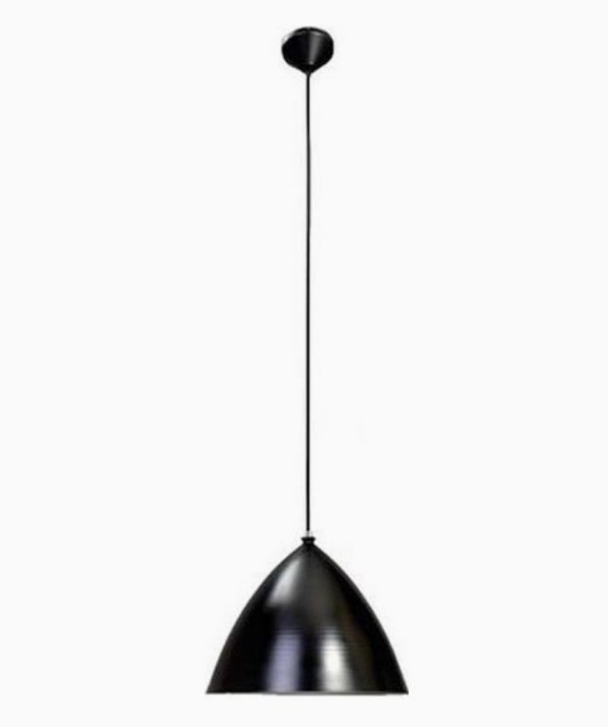SE 52555M Závěsné svítidlo kov černé (vnitřek stříbrný) 34cm - SEARCHLIGHT