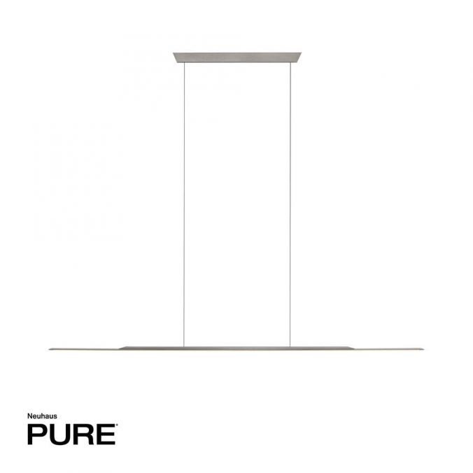PN 2301-15 Závěsné svítidlo PURE Surface LED 3000K 125cm platina - PAUL NEUHAUS