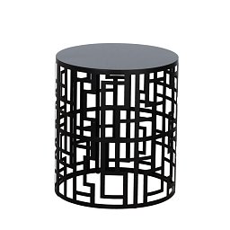 Obrázek pro produkt Stůl OGUNI 450mm ?395mm černá matná 424011 - LIVING