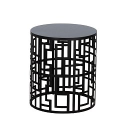 Obrázek pro produkt Stůl OGUNI 450mm ?395mm černá matná 424011 - LIVING