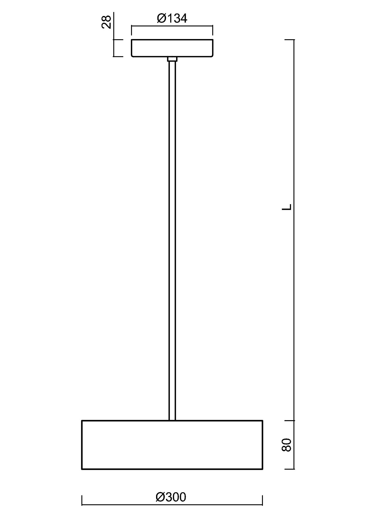 OS KRU60674 KRUGER P1 FC závěsné plastové svítidlo černá IP40 4000 K 18W LED - OSMONT (obrázek 3)