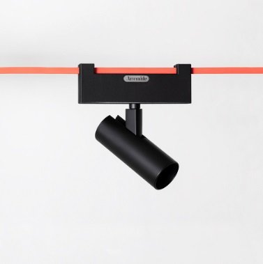 Levně AR FU11204 Svítidlo FUNIVIA Vector 40 - 28° 3000K černé pro lankový systém - Artemide