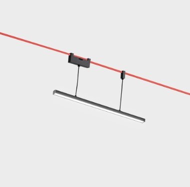 Levně AR FW21004 Závěsné svítidlo FUNIVIA 3000K černé pro lankový systém - Artemide
