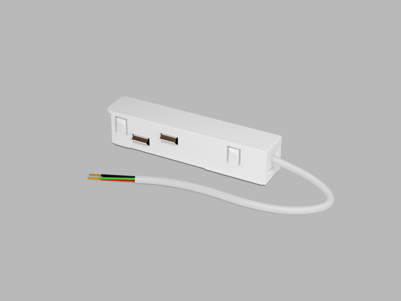 LED2 6093901 LED2 MAG POWER FEEDER, W DALI bílá - LED2 Lighting