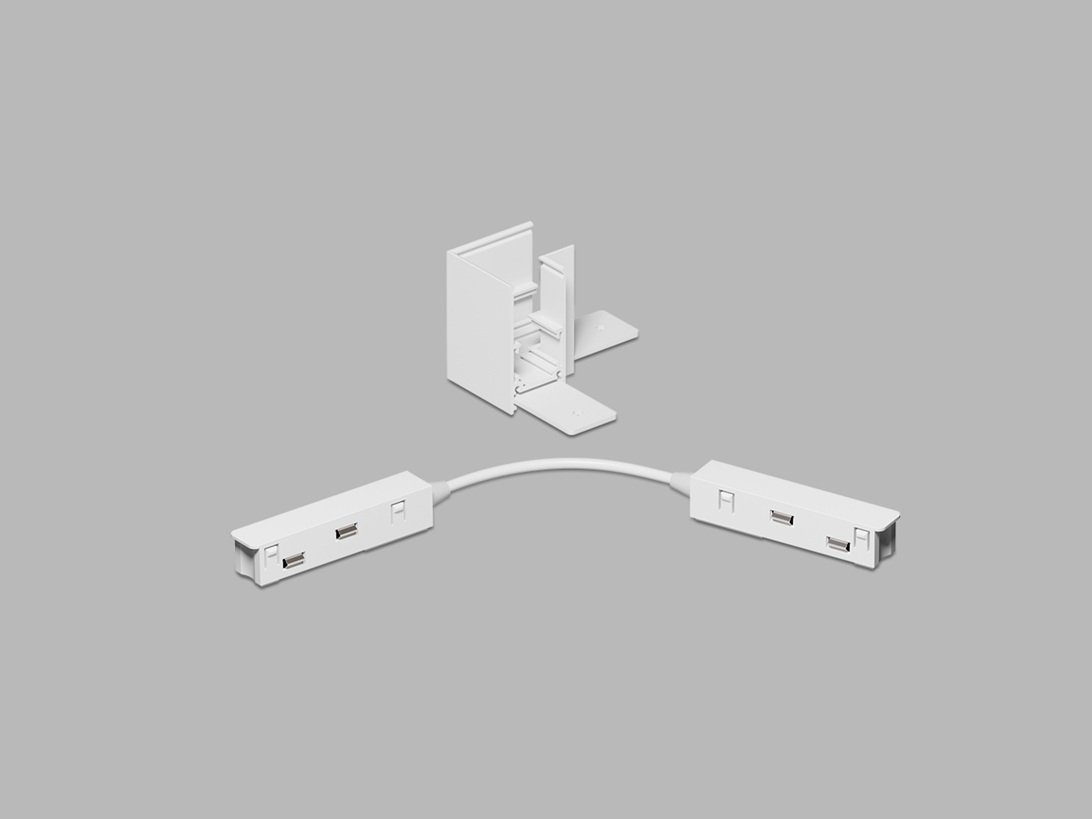 LED2 6093101 LED2 MAG CORNER-H, W DALI bílá - LED2 Lighting