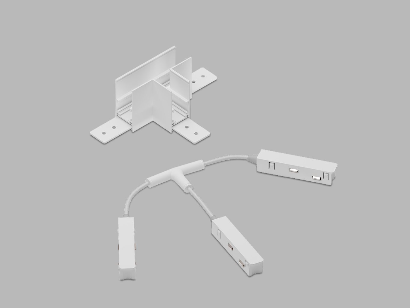 LED2 6491001 LED2 MAG T-CONNECTOR, W DALI - LED2 Lighting