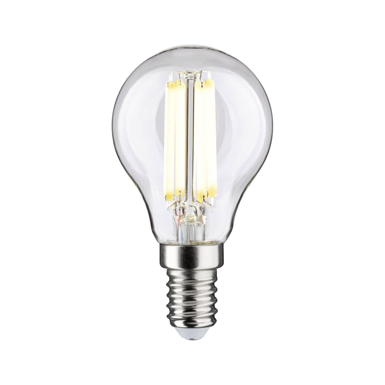 P 29198 Eco-Line Filament 230V LED kapka E14 82mm 2,5W 4000K čirá - PAULMANN