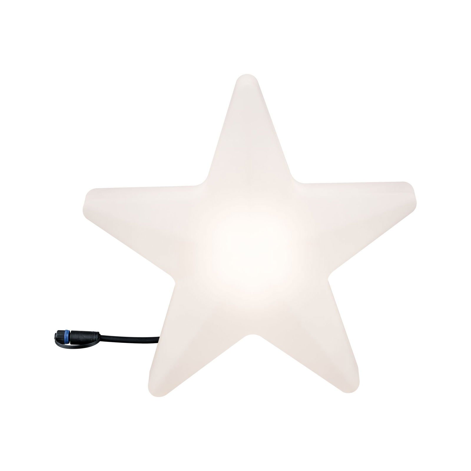 P 5021 Plug & Shine set LED světelný objekt hvězda vč. 2m-kabel a trafo IP67 3000K 2,8W bílá - PAULMANN (obrázek 3)