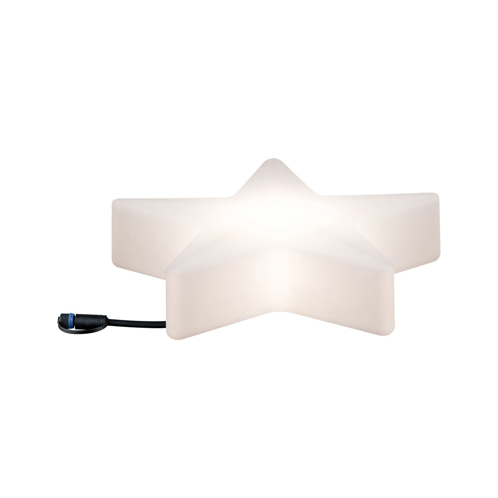 P 5021 Plug & Shine set LED světelný objekt hvězda vč. 2m-kabel a trafo IP67 3000K 2,8W bílá - PAULMANN (obrázek 7)
