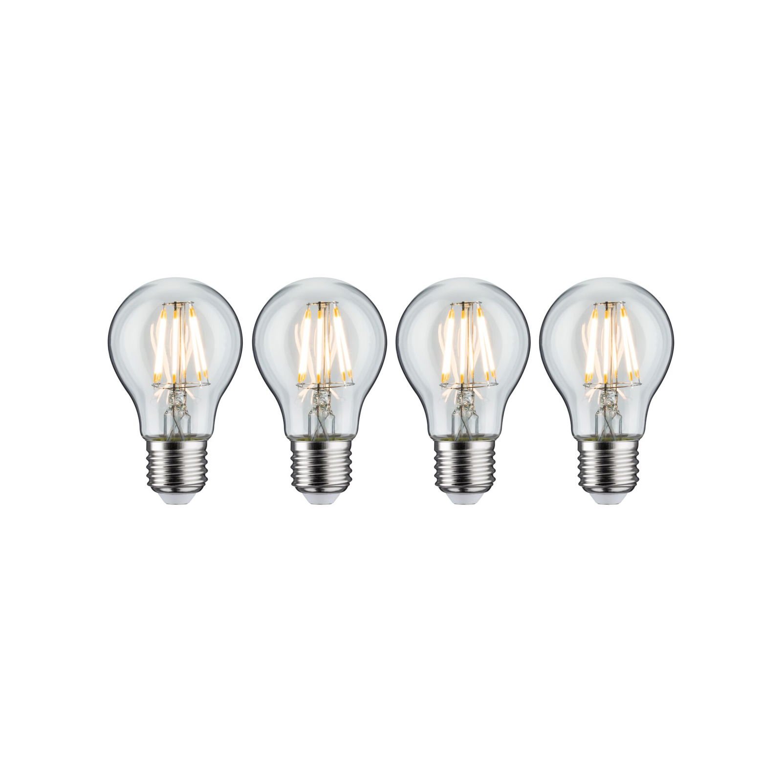P 5084 Filament set LED žárovka E27 230V 4x7W 2700K čirá - PAULMANN