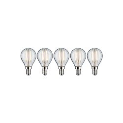 Obrázek pro produkt Filament set LED kapka E14 230V 5x2,6W 2700K čirá - PAULMANN