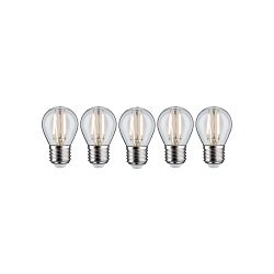Obrázek pro produkt Filament set LED kapka E27 230V 5x2,6W 2700K čirá - PAULMANN