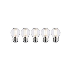 Obrázek pro produkt Filament set LED kapka E27 230V 5x5W 2700K čirá - PAULMANN