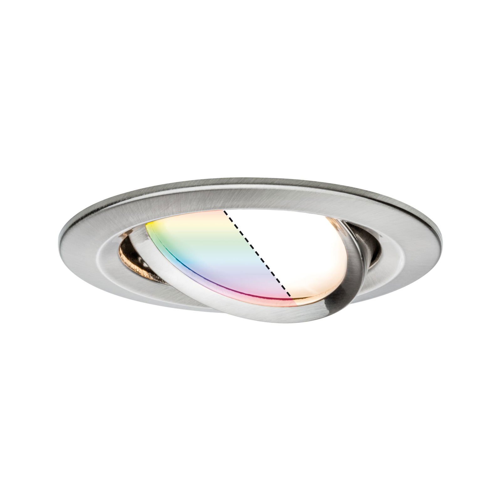 P 5181 Startovací sada Smart Home smik Gateway nástěnný ovladač + LED vestavné svítidlo Nova Plus Coin základní sada výklopné RGBW - PAULMANN (obrázek 17)
