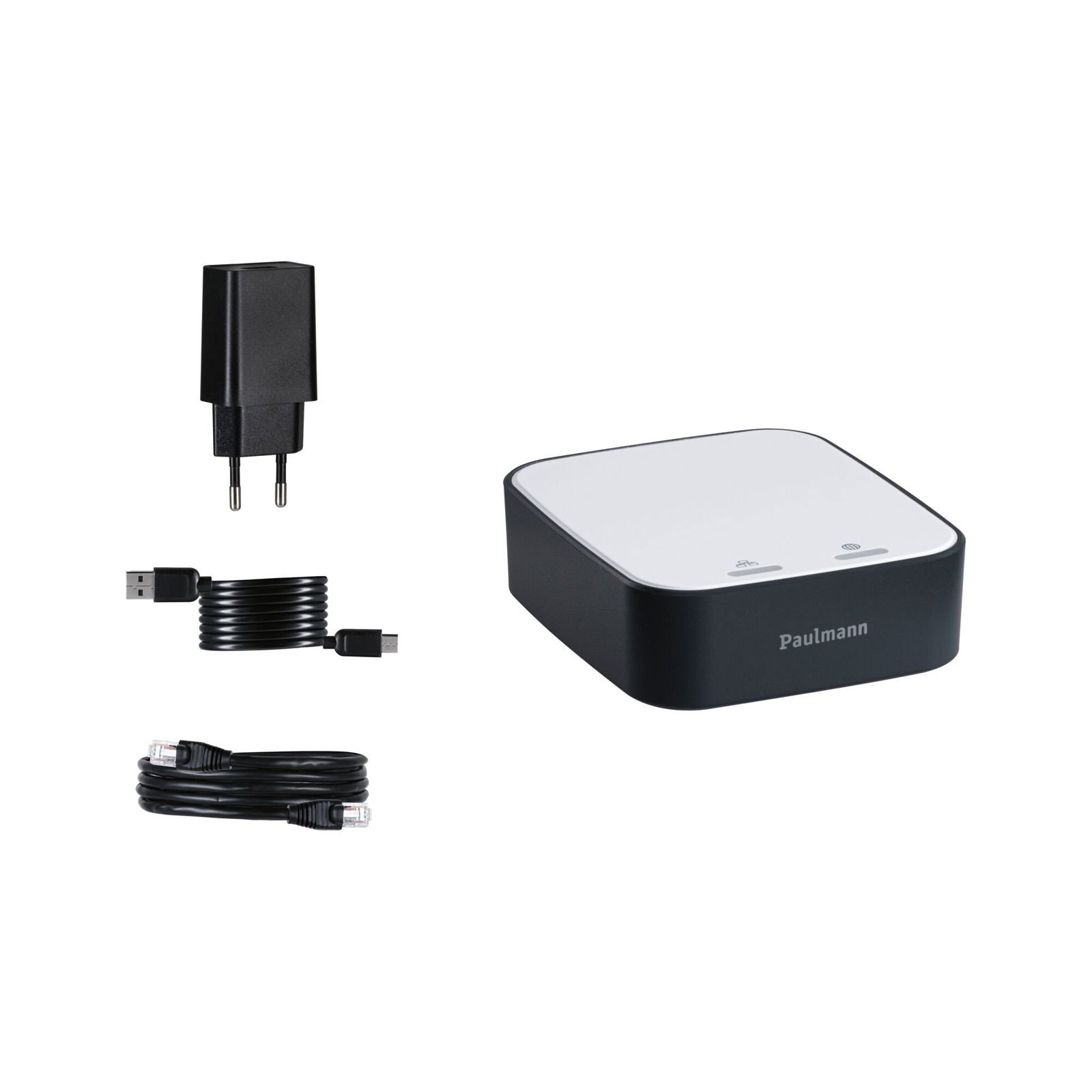 P 5181 Startovací sada Smart Home smik Gateway nástěnný ovladač + LED vestavné svítidlo Nova Plus Coin základní sada výklopné RGBW - PAULMANN (obrázek 23)