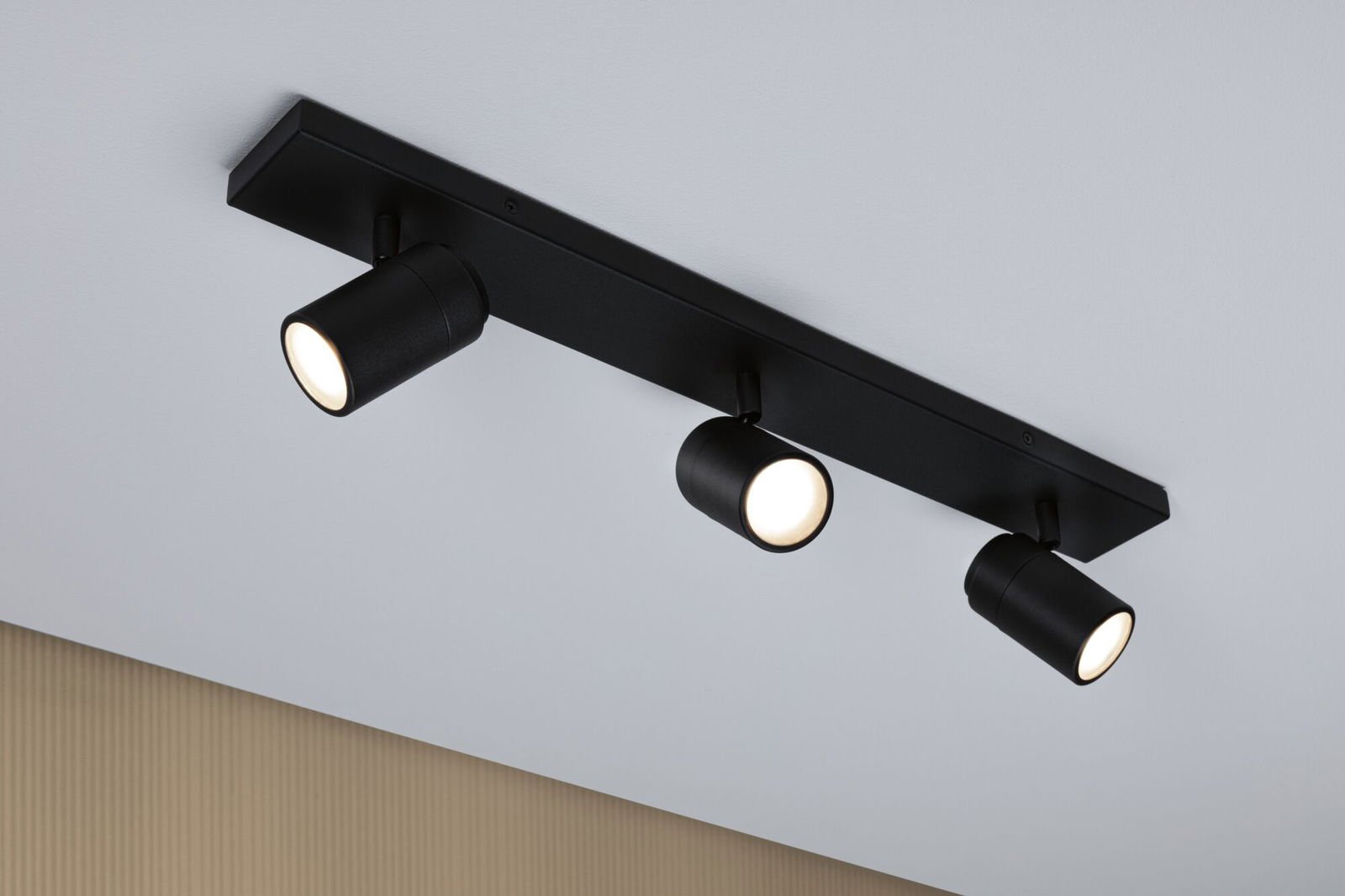 P 66777 Spotlight Zyli IP44 GU10 230V max. 3x10W stmívatelné černá mat - PAULMANN (obrázek 3)
