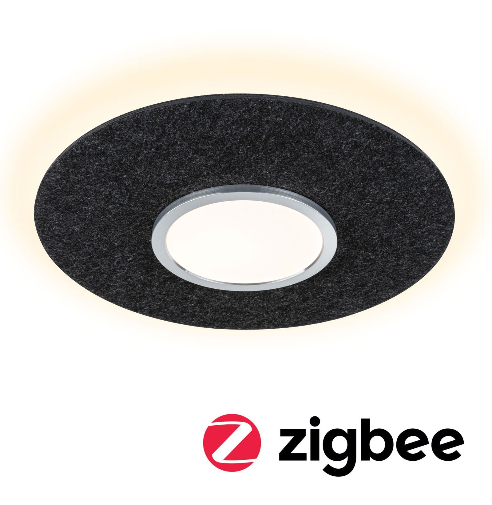 P 79996 LED stropní svítidlo Smart Home Zigbee 3.0 Tulga měnitelná bílá / 19 / 1x9W antracit stmívatelné - PAULMANN