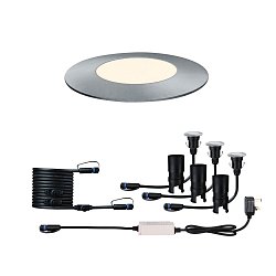 Obrázek pro produkt Plug & Shine LED zemní svítidlo Floor IP67 3000K 3x2,5W 30VA ocel - PAULMANN