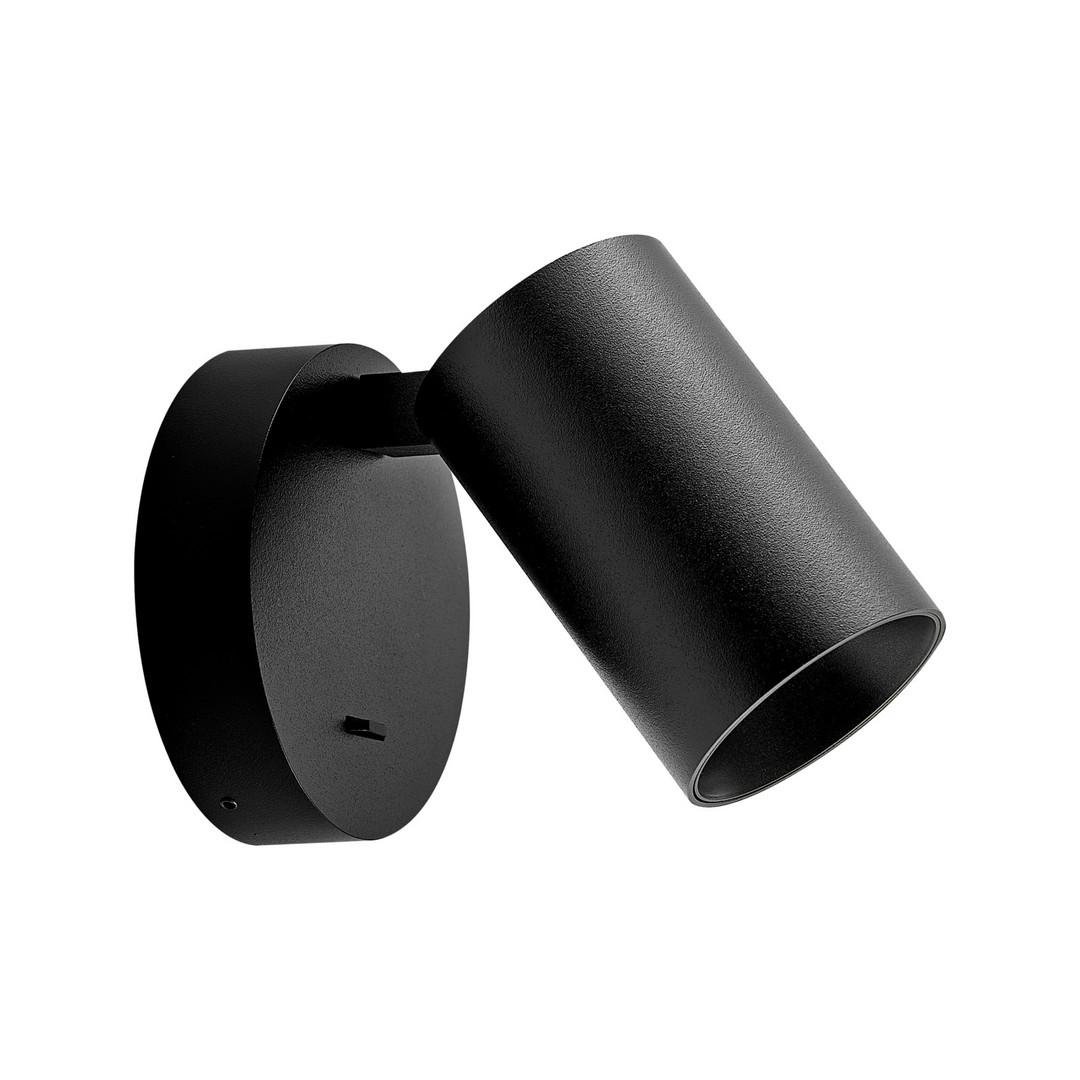 Levně IMPR 341334 Deko-Light nástěnné přisazené svítidlo Can Tilt kulaté, 1x 7,5 W GU10, černá