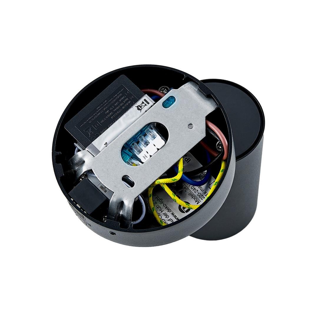 IMPR 341336 Deko-Light nástěnné přisazené svítidlo Can Tilt kulaté USB, 1x 7,5 W GU10, černá (obrázek 5)