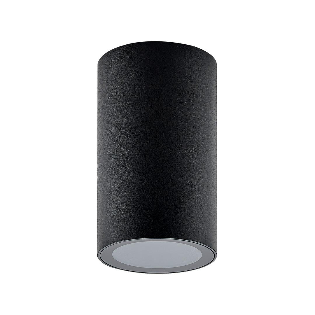 IMPR 348244 Deko-Light stropní přisazené svítidlo Can IP44, 1x 7,5 W GU10, černá - LIGHT IMPRESSIONS