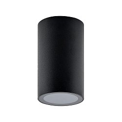 Obrázek pro produkt Deko-Light stropní přisazené svítidlo Can IP44, 1x 7,5 W GU10, černá - DEKOLIGHT