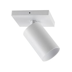 Obrázek pro produkt Deko-Light stropní přisazené svítidlo Can Tilt hranaté, 1x 7,5 W GU10, bílá - DEKOLIGHT