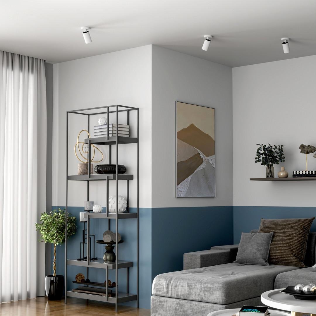 IMPR 348251 Deko-Light stropní přisazené svítidlo Can Tilt kulaté, 1x 7,5 W GU10, bílá (obrázek 9)