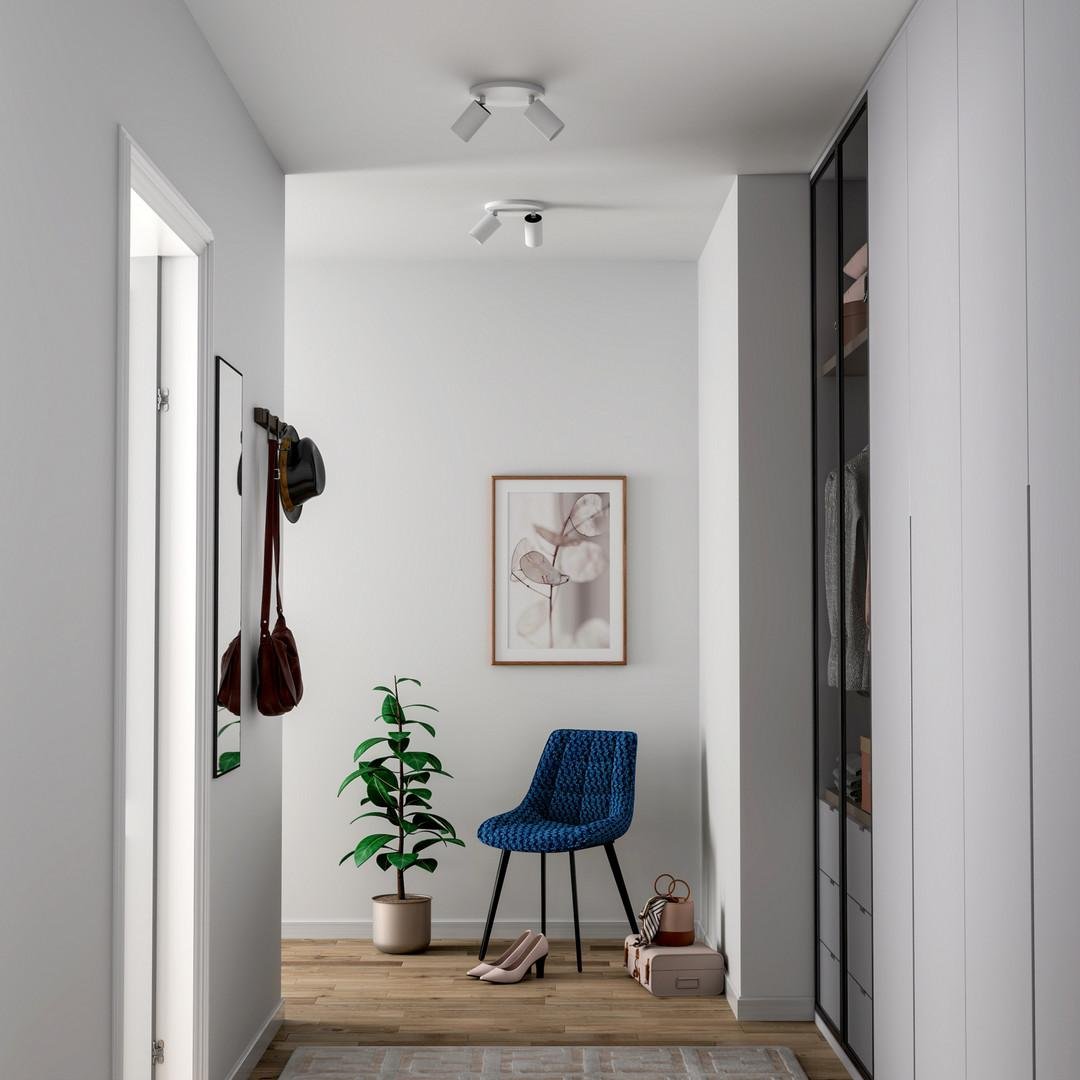 IMPR 348253 Deko-Light stropní přisazené svítidlo Can Tilt kulaté, 2x 7,5 W GU10, bílá (obrázek 9)