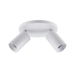 Obrázek pro produkt Deko-Light stropní přisazené svítidlo Can Tilt kulaté, 2x 7,5 W GU10, bílá - DEKOLIGHT