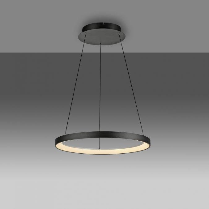 PN 2851-18 HOOP LED závěsné svítidlo černé nastavitelná výška paměťová funkce SimplyDim 3000K - PAUL NEUHAUS (obrázek 5)