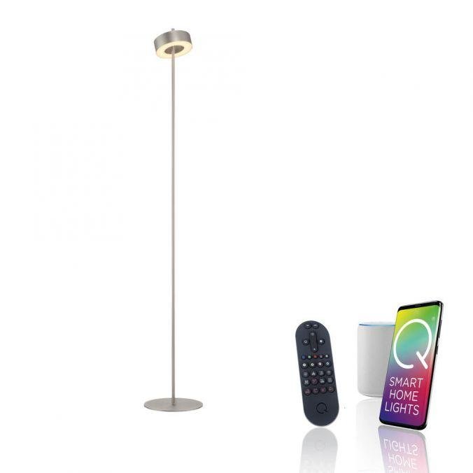 PN 324-95 LED stojací svítidlo Q-ROTATE hliník Smarthome s aplikací ZigBee 2700-5000K - PAUL NEUHAUS