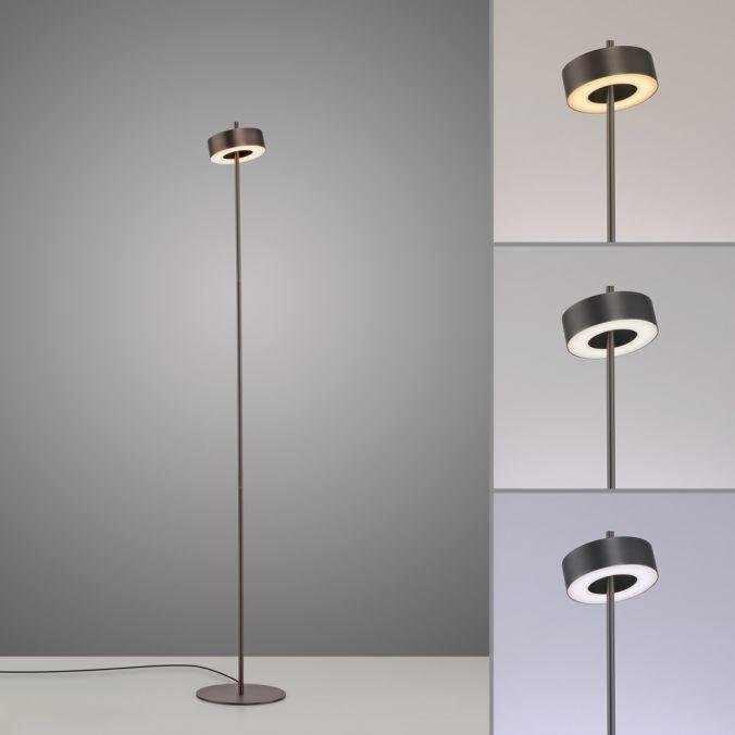 PN 324-34 LED stojací svítidlo Q-ROTATE tmavá hnědá Smarthome ZigBee 2700-5000K - PAUL NEUHAUS (obrázek 5)
