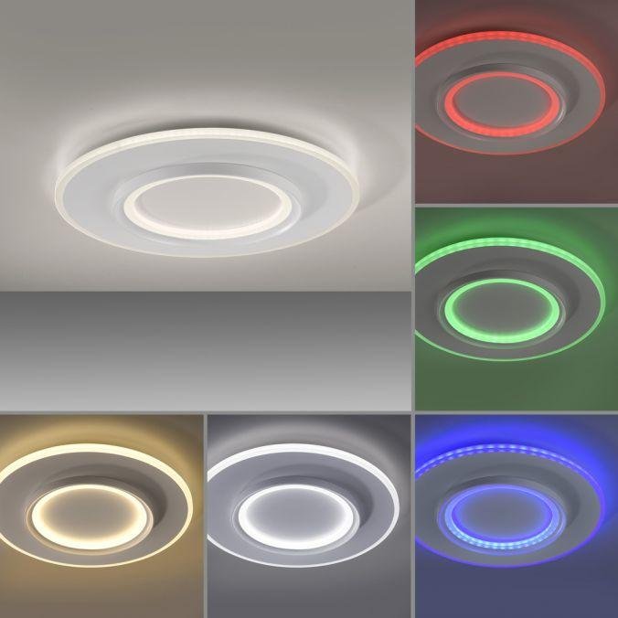PN 6503-16 LED závěsné svítidlo Q-KALINA bílá stmívatelné Smarthome s aplikací ZigBee RGB/2700-5000K - PAUL NEUHAUS (obrázek 5)