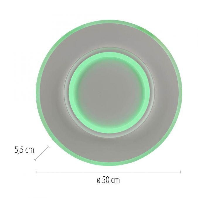 PN 6503-16 LED závěsné svítidlo Q-KALINA bílá stmívatelné Smarthome s aplikací ZigBee RGB/2700-5000K - PAUL NEUHAUS (obrázek 6)