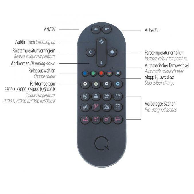 PN 6503-16 LED závěsné svítidlo Q-KALINA bílá stmívatelné Smarthome s aplikací ZigBee RGB/2700-5000K - PAUL NEUHAUS (obrázek 7)