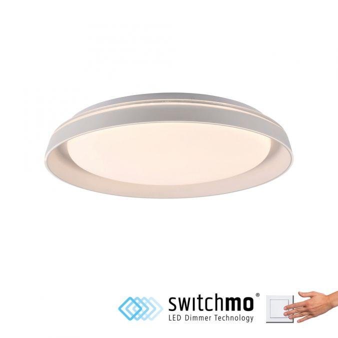 LD 14368-16 SATI LED stropní svítidlo bílé jednoduchý nadčasový design krokově stmívatelné 3000K - JUST LIGHT