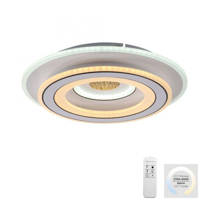 Levně LD 14282-16 TOLAGO LED stropní svítidlo bílé funkce nočního osvětlení stmívatelné dálkový ovladač CCT 3000-6500K - JUST LIGHT