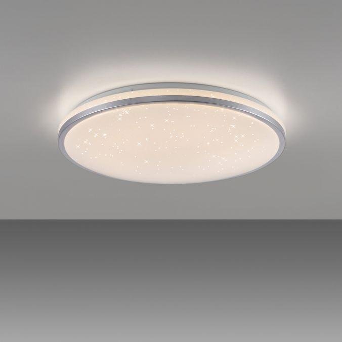 LD 14295-21 KYLE LED stropní svítidlo průměr 49cm stříbrné hvězdné nebe krokově stmívatelné 3000K - JUST LIGHT (obrázek 9)