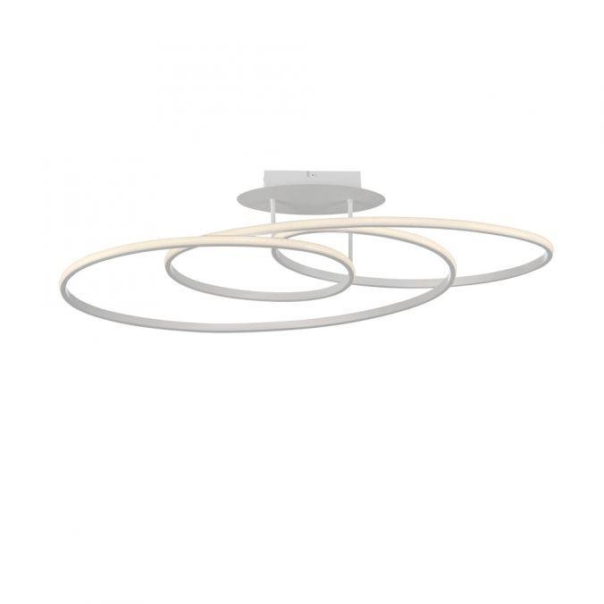 LD 15321-16 LUMACA LED stropní svítidlo bílé moderní světelný kruh do interiéru 3000K - JUST LIGHT