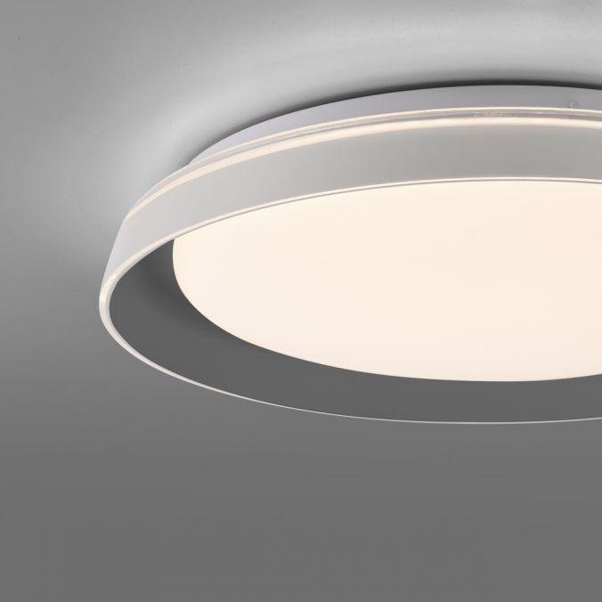 LD 14368-15 SATI LED stropní svítidlo šedá průměr 43cm paměťová funkce krokově stmívatelné 3000K - JUST LIGHT (obrázek 4)